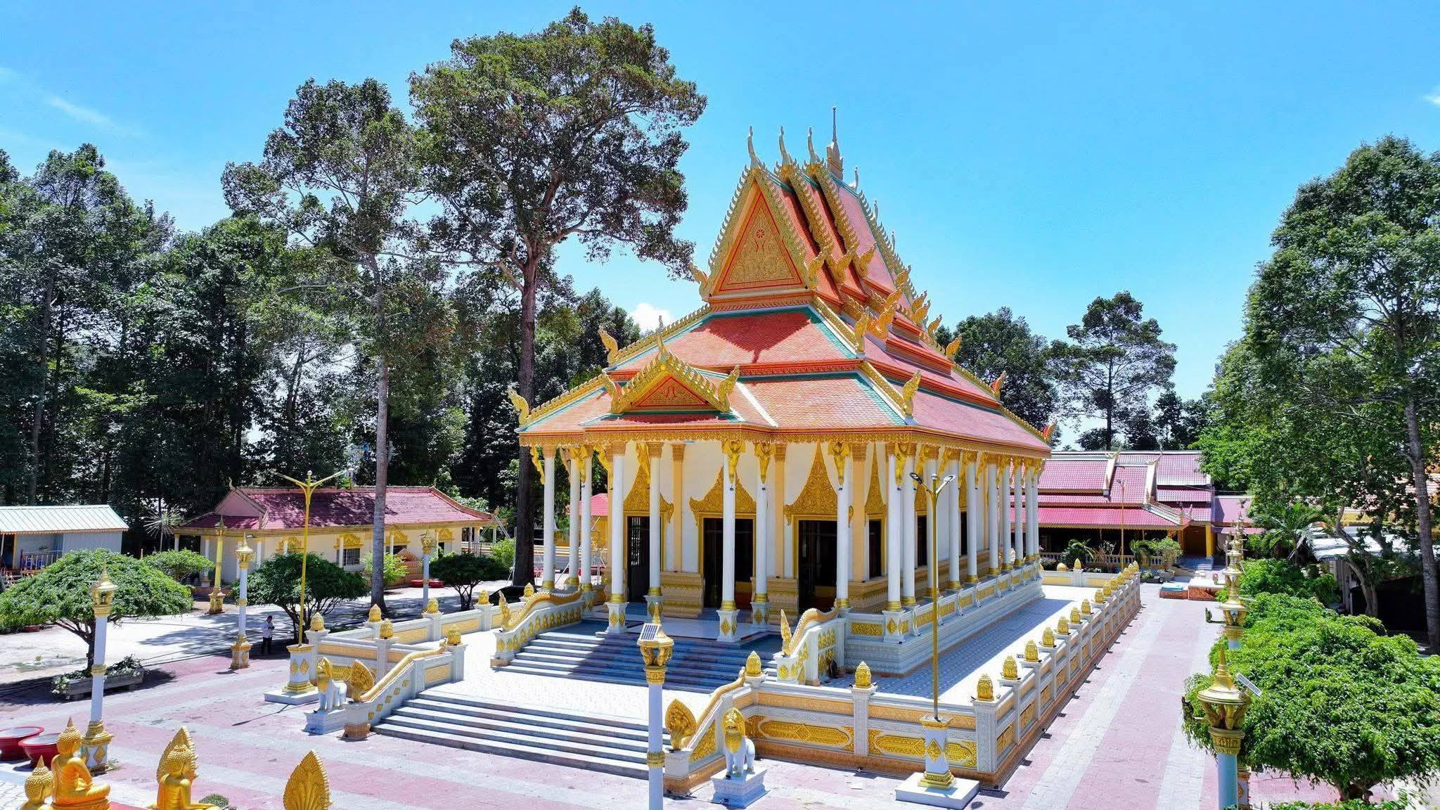 xã Long Hiệp Lan tỏa nét đẹp văn hóa tết chôl chnam thmây của đồng bào dân tộc khmer 